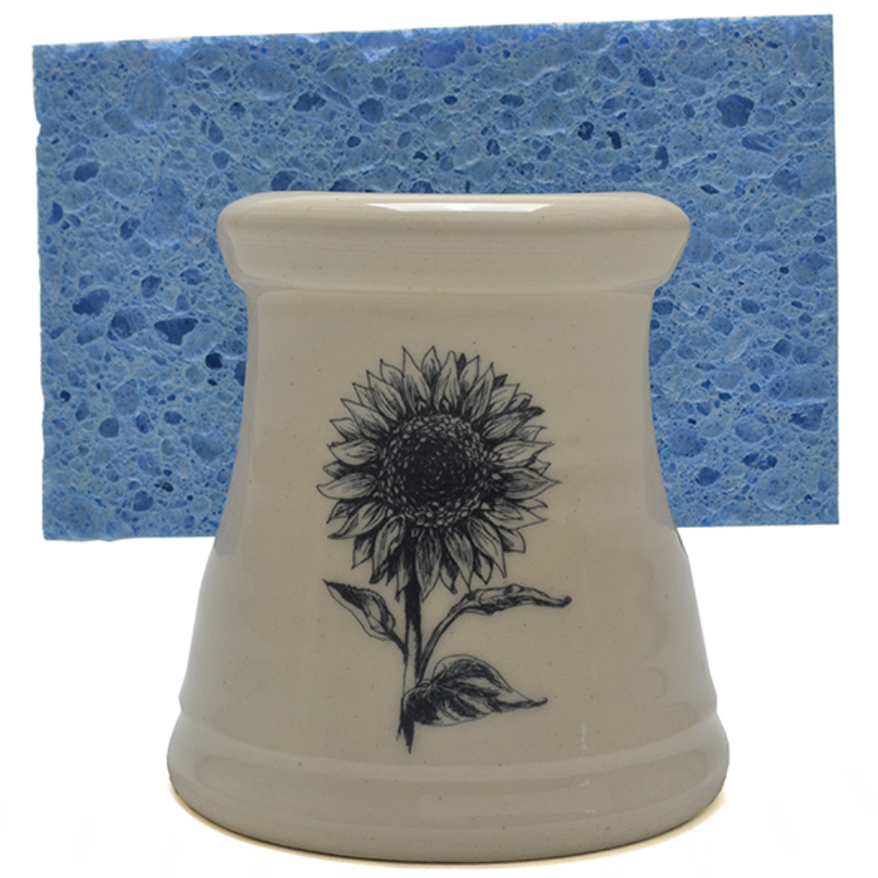Sponge Holder - Sunflower - Great Bay Pottery